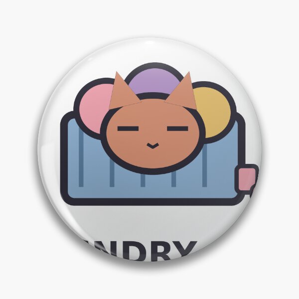 Item preview, Laundry Can Wait — Funny Lazy Cat Design, Cute Gift For Procrastinators designed and sold by QuirkyCartel.