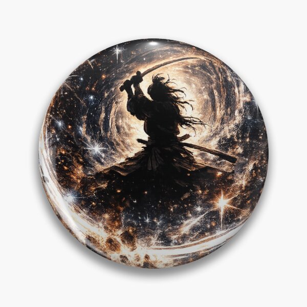 Item preview, Explosion Enso Samurai Silhouette designed and sold by  Silent Japan Studio.