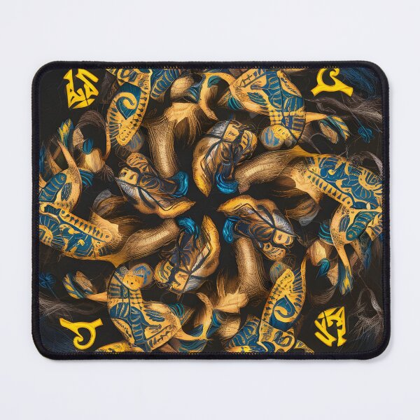 Item preview, Mystic Tribal Animal Circle | Abstract Ethnic Mandala Art Design designed and sold by Grapyziip.