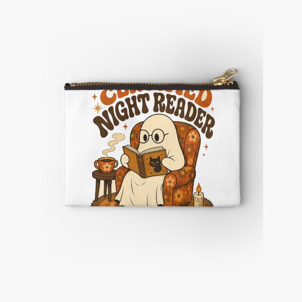 Item preview, Certified Night Reader Retro Ghost reads in armchair designed and sold by BoosterShop.