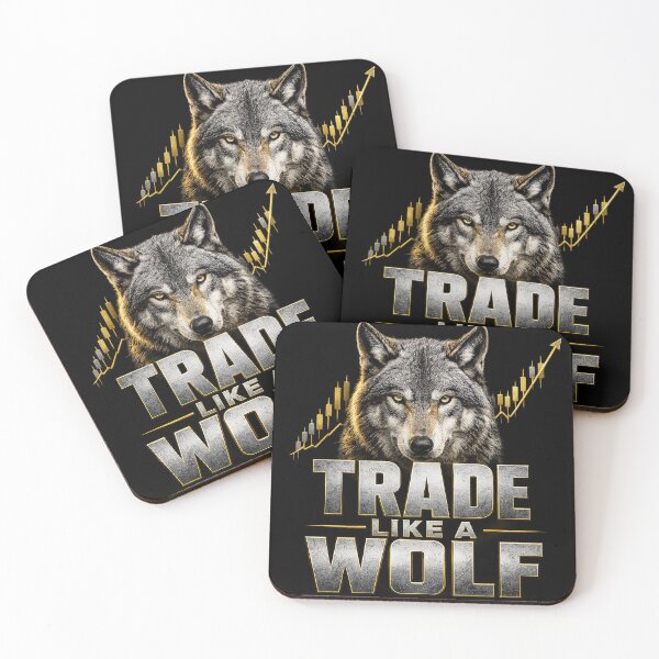 Item preview,  Trade Like a Wolf | Forex Trader Wolf Design designed and sold by PipForgeStudio .