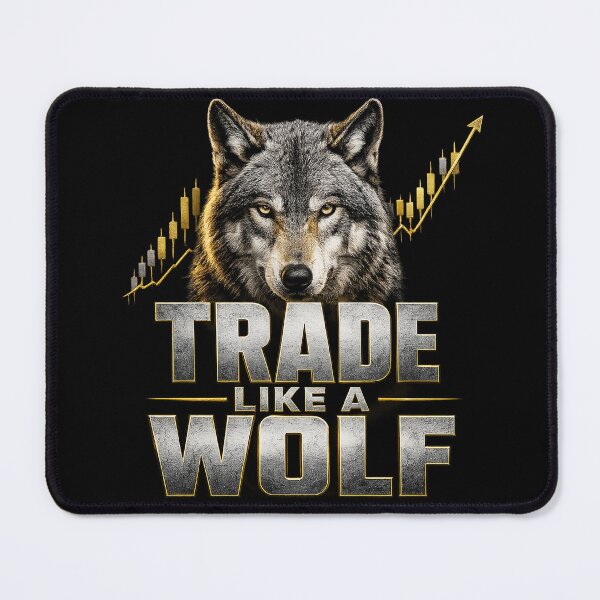 Item preview,  Trade Like a Wolf | Forex Trader Wolf Design designed and sold by PipForgeStudio .