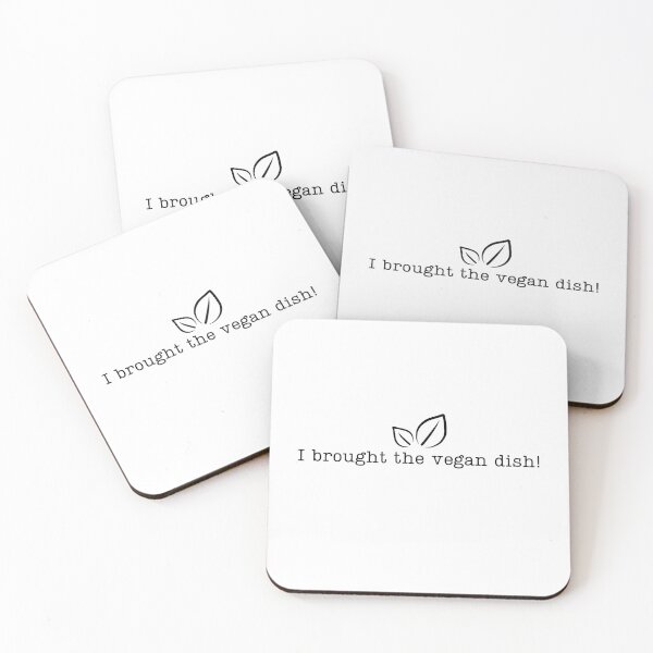 Item preview, 'I brought the vegan dish' Funny Christmas party designed and sold by Imagine Ink Design Studio.