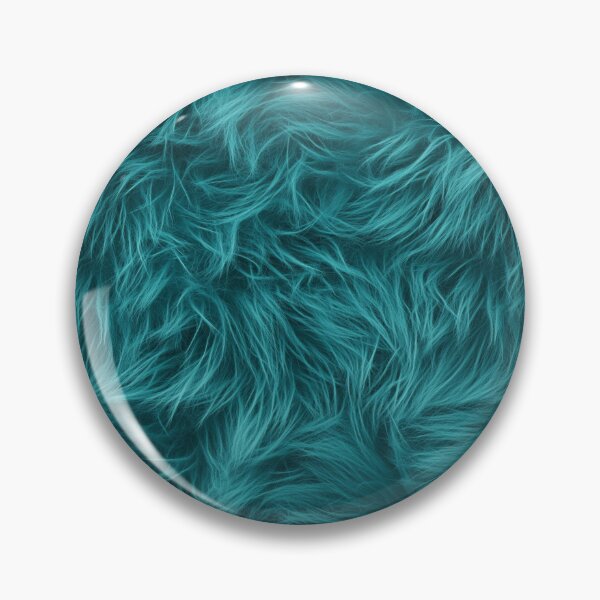 Item preview, Puppet Fur In Teal. designed and sold by calypso-designs.