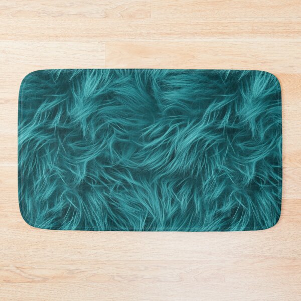 Item preview, Puppet Fur In Teal. designed and sold by calypso-designs.