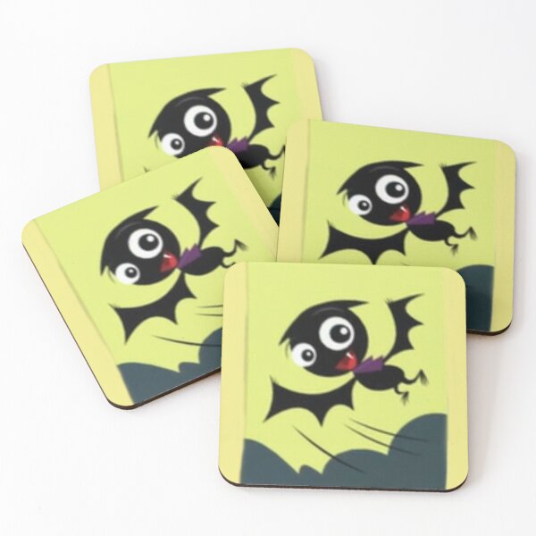 Item preview, Skull Boy's Flying's Scaredy Bat Painting designed and sold by QueenAlicorn.