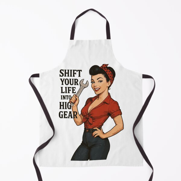 Item preview, Pin-up Girl Car Mechanic: Shift Your Life designed and sold by Pineapple-Tree.