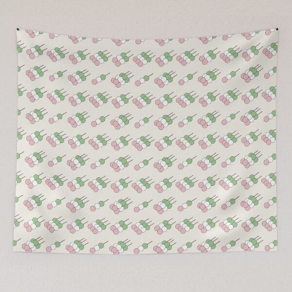 Item preview, Copy of Japanese Dango Sweet Food Seamless Pattern designed and sold by Zaya_art.