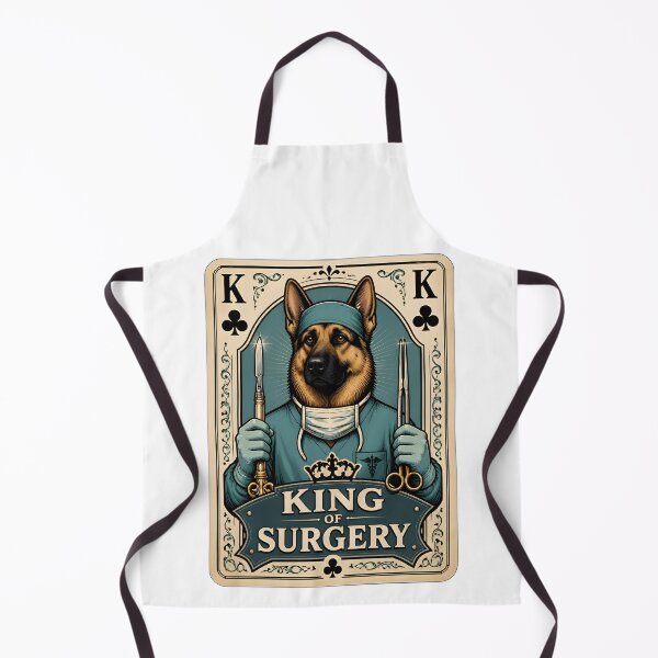 Item preview, King of Surgery – Funny Veterinary Surgeon Playing Card designed and sold by Bettybee00.