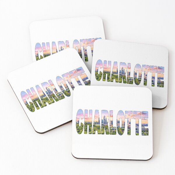 Item preview, CHARLOTTE - North Carolina Downtown City Golden Hour Glow Park designed and sold by Adam Gormley.