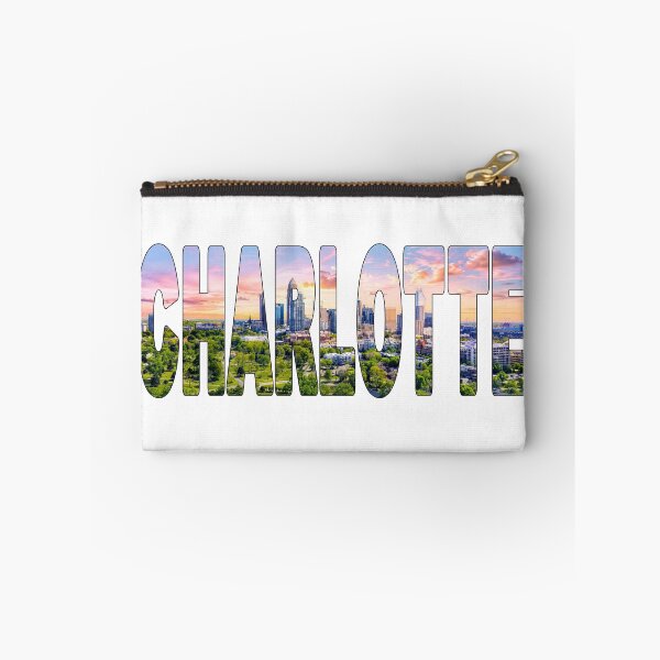 Item preview, CHARLOTTE - North Carolina Downtown City Golden Hour Glow Park designed and sold by Adam Gormley.