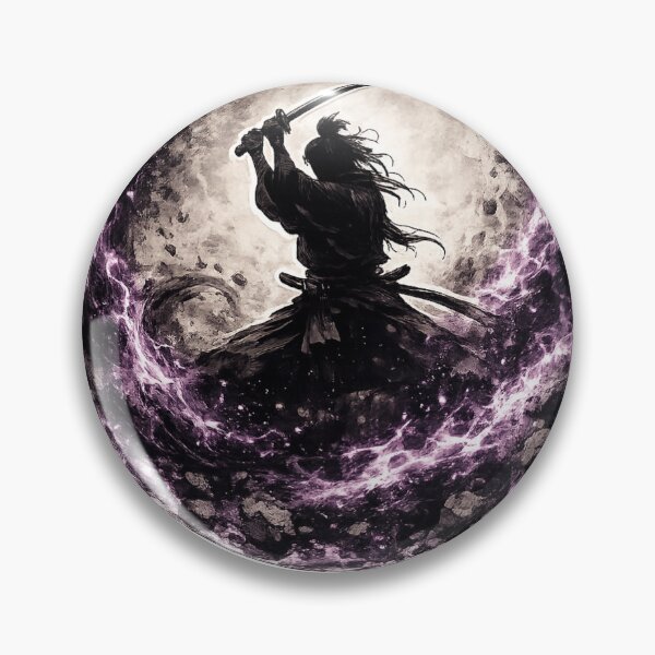 Item preview, Dark Enso Samurai Silhouette designed and sold by  Silent Japan Studio.