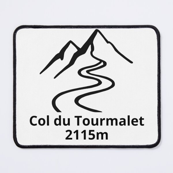 Item preview, Col du Tourmalet 2115m Cycling Mountain Climb French Pyrenees Art designed and sold by RDproject.