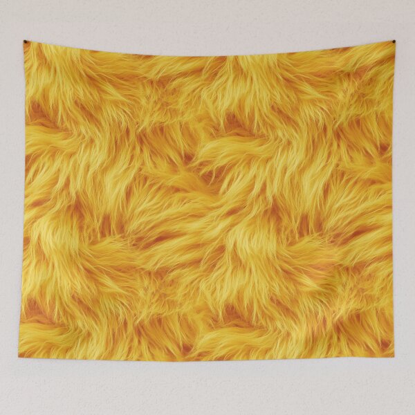Item preview, Puppet Fur In Yellow. designed and sold by calypso-designs.