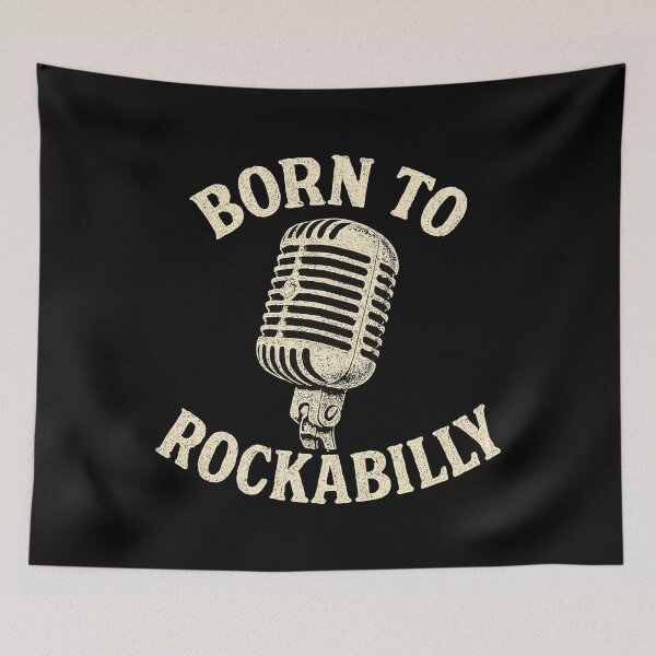 Item preview, Born to Rockabilly – Vintage 50s microphone designed and sold by Pineapple-Tree.