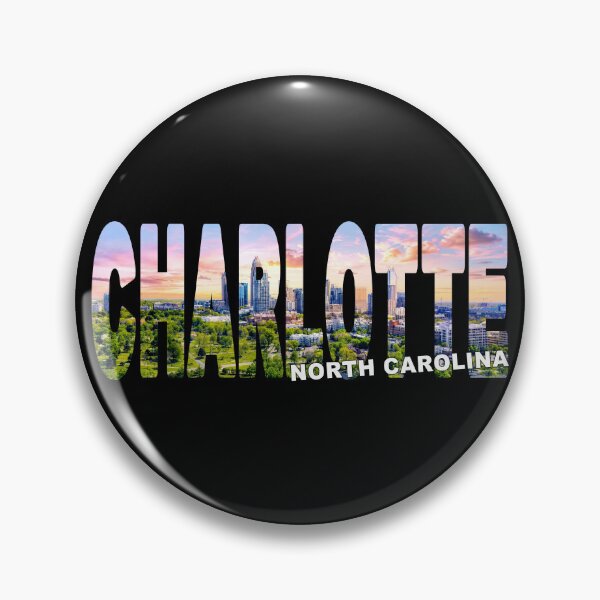 Item preview, CHARLOTTE North Carolina - Downtown City Golden Hour Glow Park designed and sold by Adam Gormley.