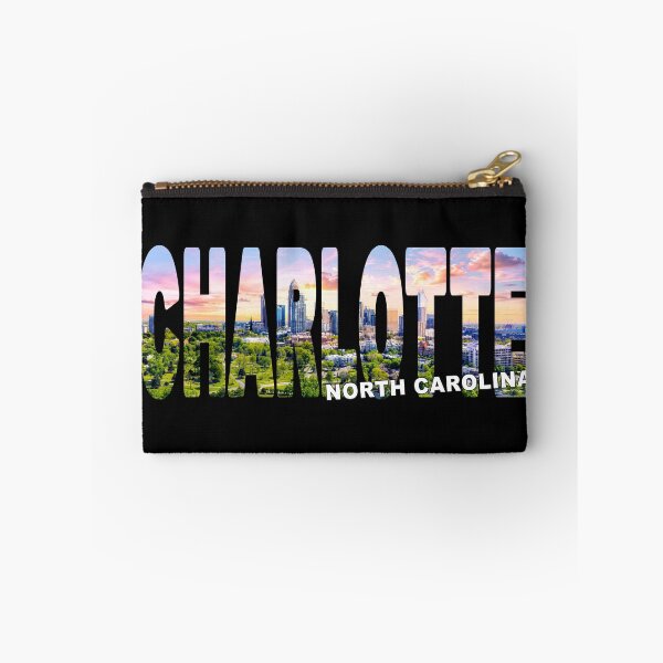 Item preview, CHARLOTTE North Carolina - Downtown City Golden Hour Glow Park designed and sold by Adam Gormley.