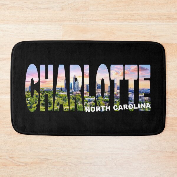 Item preview, CHARLOTTE North Carolina - Downtown City Golden Hour Glow Park designed and sold by Adam Gormley.