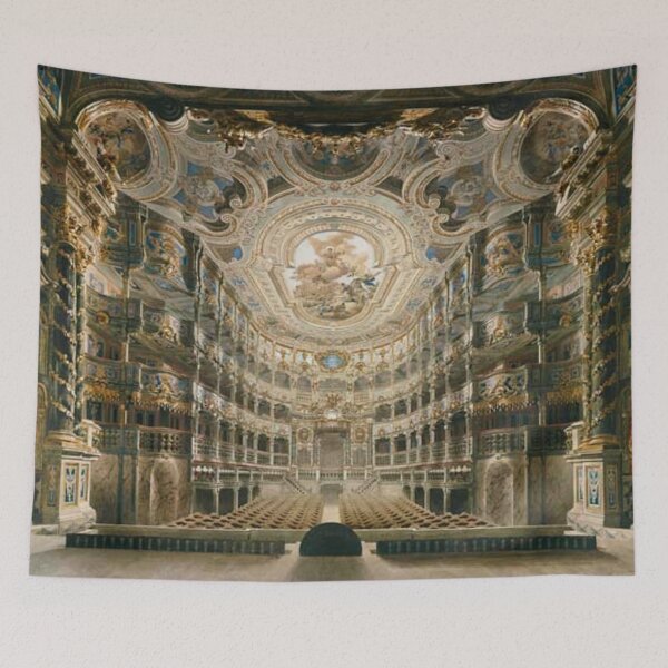 Item preview, Inner View Of The Margravial Opera House Bayreuth designed and sold by SharonTheFirst.