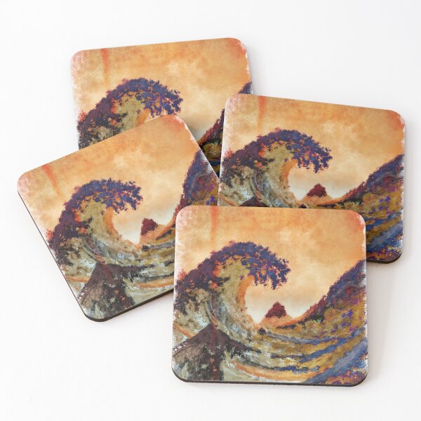 Item preview, Kanagawa bloodish designed and sold by patricioguerra.