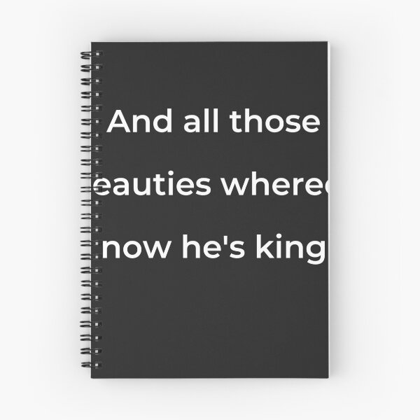 Item preview, “And all those beauties whereof now he’s king” - print white designed and sold by ariksworld.