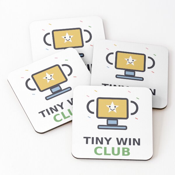 Item preview, Tiny Win Club — Cute Trophy Design, Funny Gift For Small Victories designed and sold by QuirkyCartel.