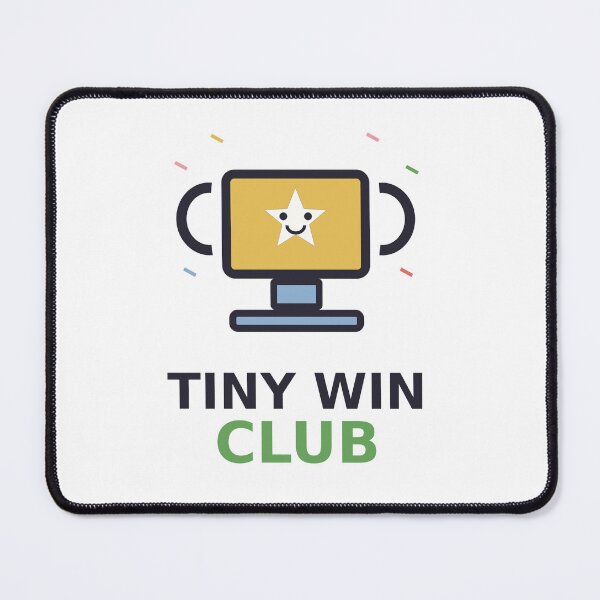 Item preview, Tiny Win Club — Cute Trophy Design, Funny Gift For Small Victories designed and sold by QuirkyCartel.
