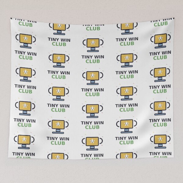 Item preview, Tiny Win Club — Cute Trophy Design, Funny Gift For Small Victories designed and sold by QuirkyCartel.