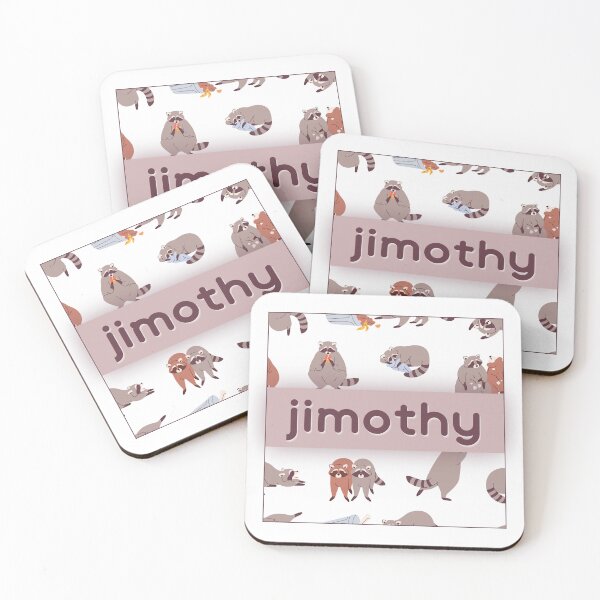 Item preview, Jimothy Funny Meme Typography Sticker designed and sold by LuLuStore8.