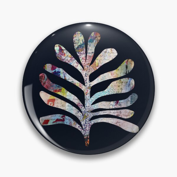 Item preview, Quiet Emergence - Abstract botanical collage designed and sold by The Blue Window.