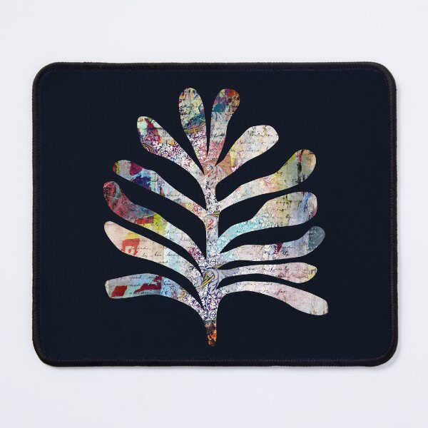 Item preview, Quiet Emergence - Abstract botanical collage designed and sold by The Blue Window.
