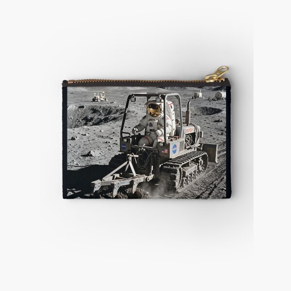 Item preview, NASA astronaut ploughing the moon  designed and sold by WiseBow.