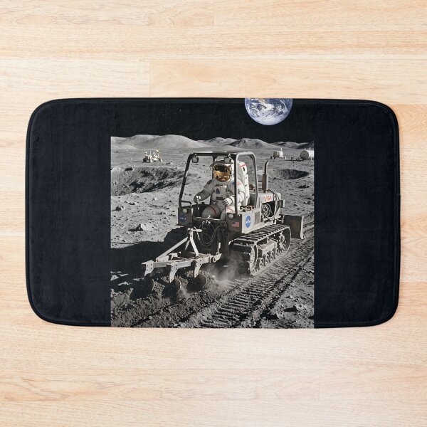 Item preview, NASA astronaut ploughing the moon  designed and sold by WiseBow.