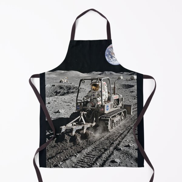 Item preview, NASA astronaut ploughing the moon designed and sold by WiseBow.