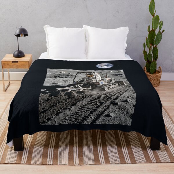 Item preview, NASA astronaut ploughing the moon  designed and sold by WiseBow.
