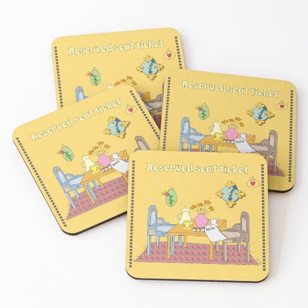 Item preview, Reserved seat ticket designed and sold by Inke Bemelmans.
