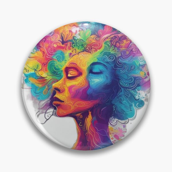 Item preview, Vibrant Brushstroke Celebration of Mental Health and Hope designed and sold by Shadow-Stone.
