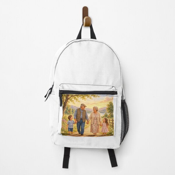 Item preview, Grandparents Walking with Their Grandchildren designed and sold by NestDesigns01.