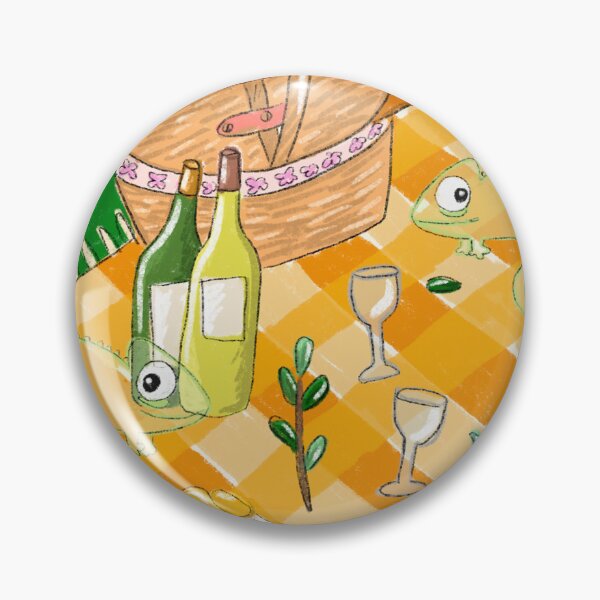 Item preview, Chameleons having a picnic.  designed and sold by BluluStudio.