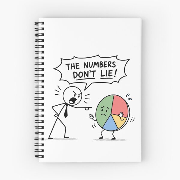 Item preview, Numbers Don't Lie Stick Figure Shouting at Data Chart - Funny Analyst & Trader Office Humor designed and sold by Ink Matrix.