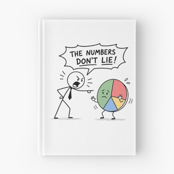 Item preview, Numbers Don't Lie Stick Figure Shouting at Data Chart - Funny Analyst & Trader Office Humor designed and sold by Ink Matrix.