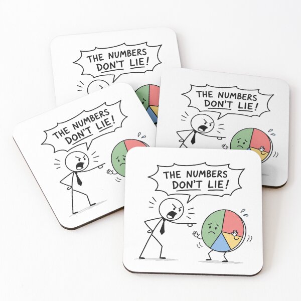 Item preview, Numbers Don't Lie Stick Figure Shouting at Data Chart - Funny Analyst & Trader Office Humor designed and sold by Ink Matrix.