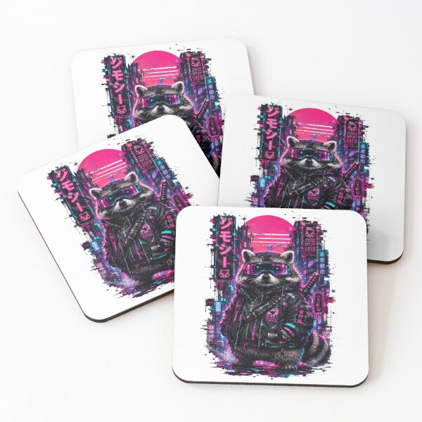 Item preview, Jimothy Raccoon Cyberpunk designed and sold by lokabrand.
