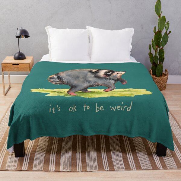 Item preview, Jimothy It’s Okay to Be Weird Raccoon Vintage Wildlife Viral Meme designed and sold by TESTTES.