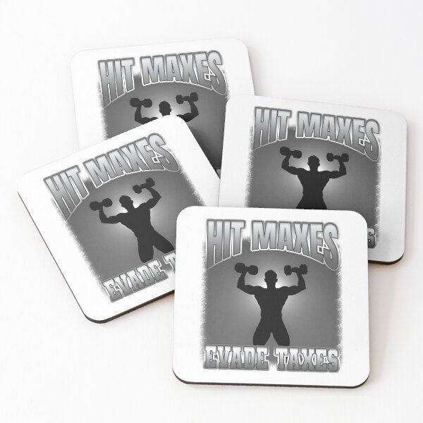 Item preview, Hit Maxes Evade Taxes Joke designed and sold by bngfx.