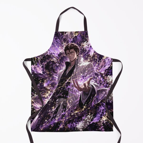 Item preview, Aizen | Mystic Purple Sorcerer | Cosmic Energy Warrior | Dark Fantasy Anime Inspired Art designed and sold by Dyan4.