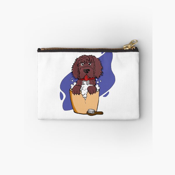 Item preview, Portuguese water Dog in bubble bath  designed and sold by andr1.