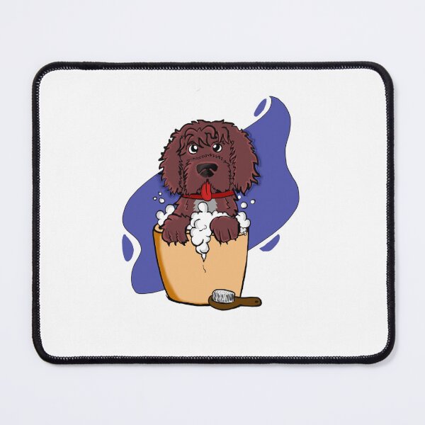 Item preview, Portuguese water Dog in bubble bath designed and sold by andr1.