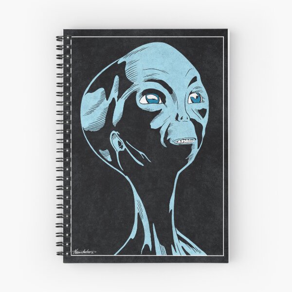Item preview, ALIEN - Close Encounters of the Third Kind (Bichrome) designed and sold by FamousWeirdosRB.