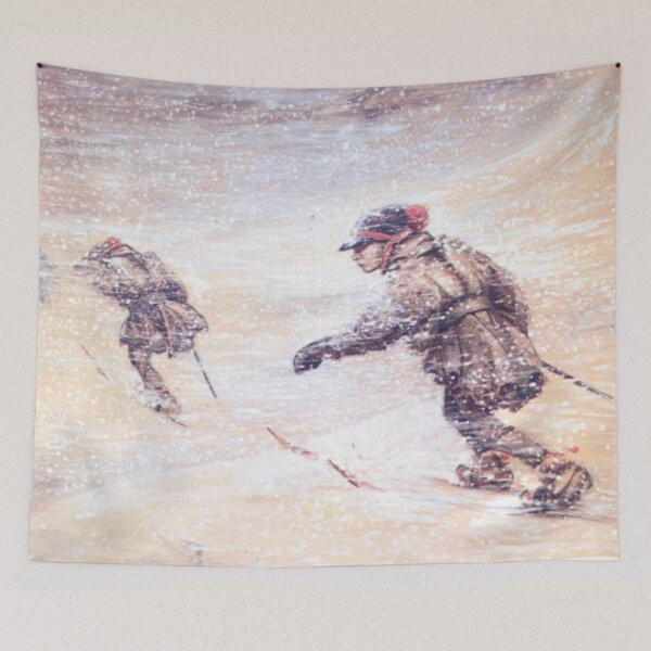 Item preview, Laplanders in snowstorm designed and sold by SharonTheFirst.